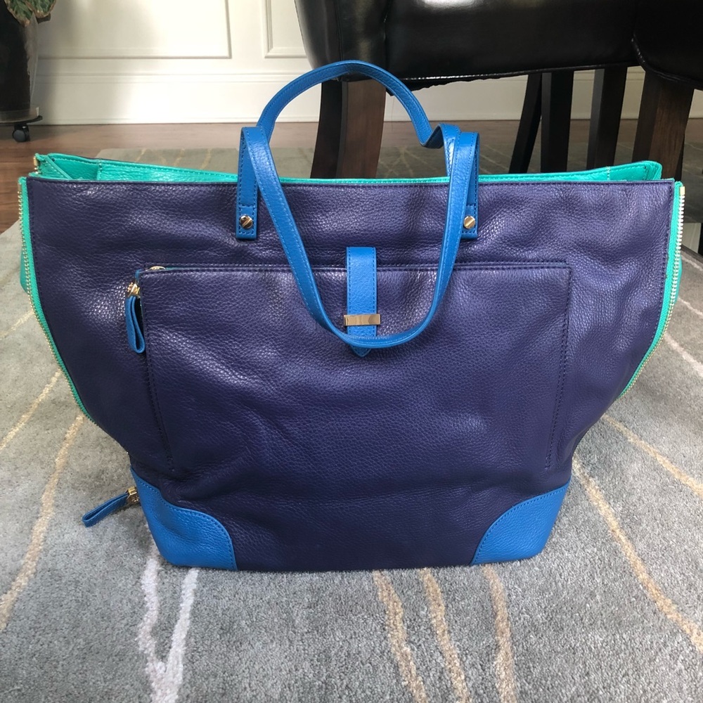 Tory Burch Colorblock Tote